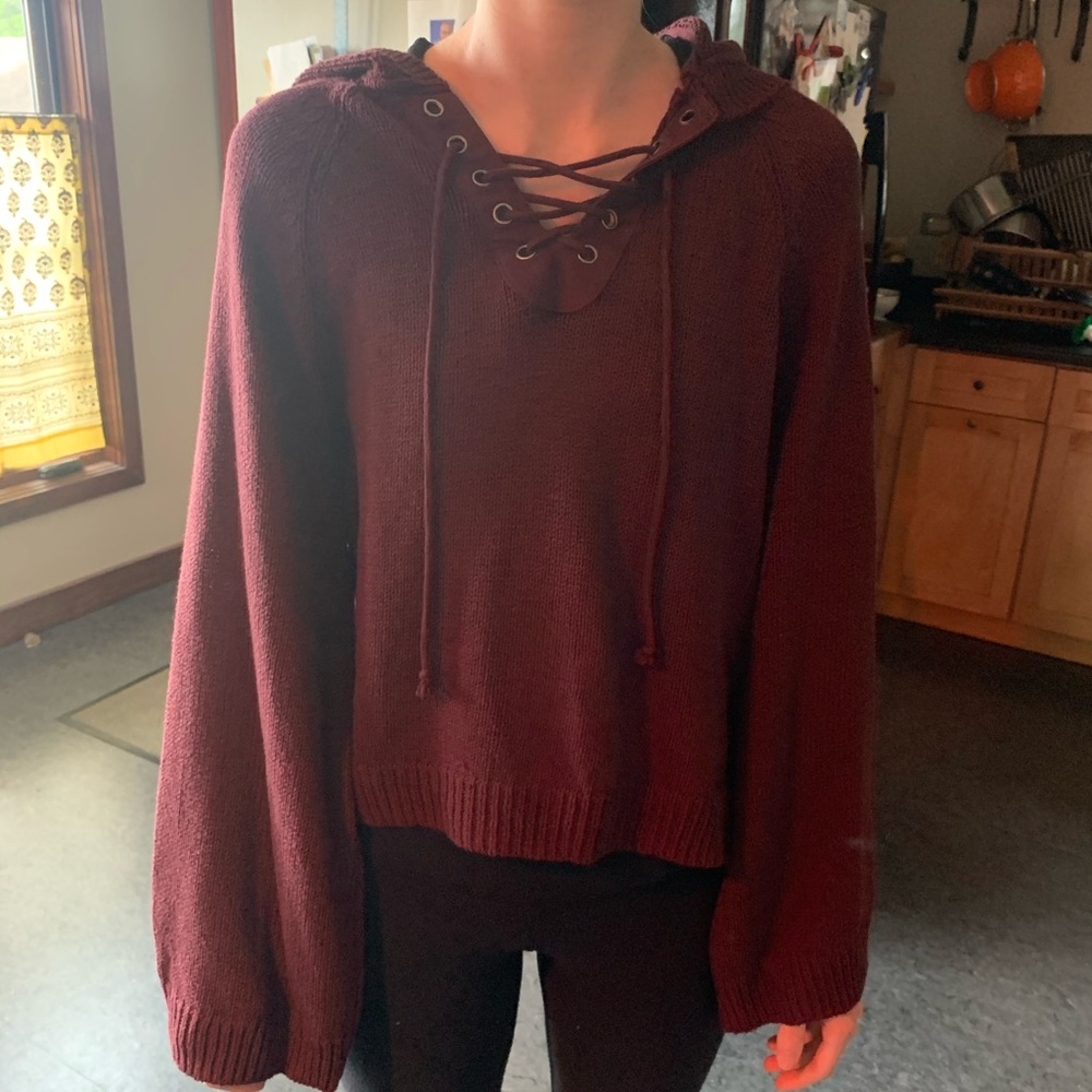 lulus flowy long sleeve shirt